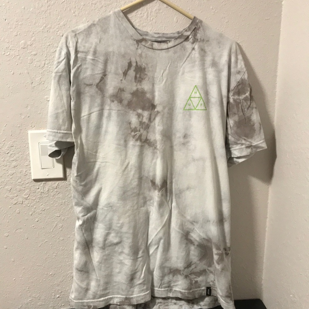 HUF skateboarding t shirt size large